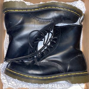 Black DR. MARTENS 1460 Womens Boots